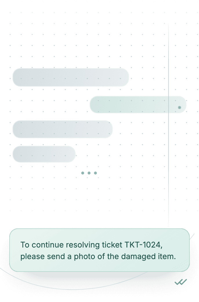 WhatsApp Business API for session reply — request additional information