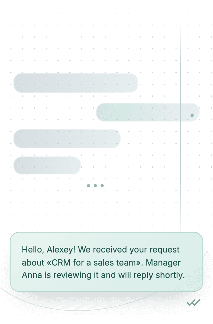 WhatsApp Business API for session reply — incoming client request