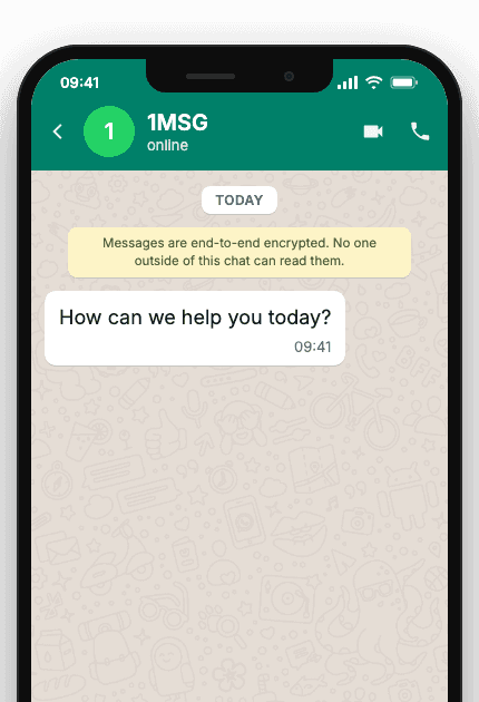 WhatsApp Business API for support menu — interactive buttons