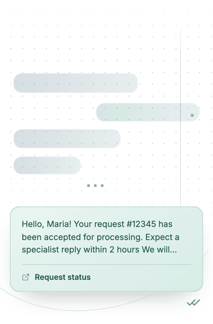 WhatsApp Business API for ticket accepted notification