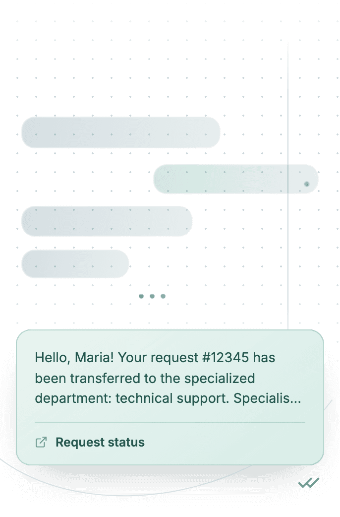 WhatsApp Business API for ticket transfer notification