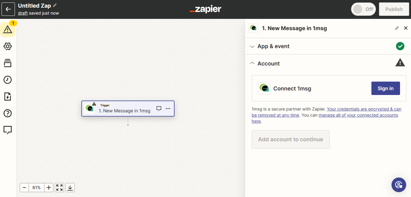 WhatsApp with Zapier integration