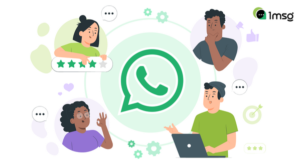 3 ways to automate feedback collection in WhatsApp with 1msg.io