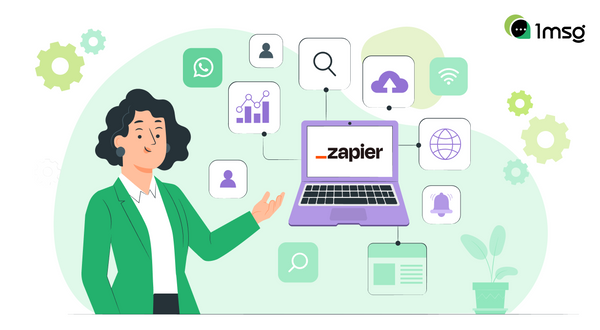 WhatsApp with Zapier integration